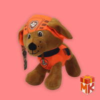 عروسک سگ نارنجی پوش
