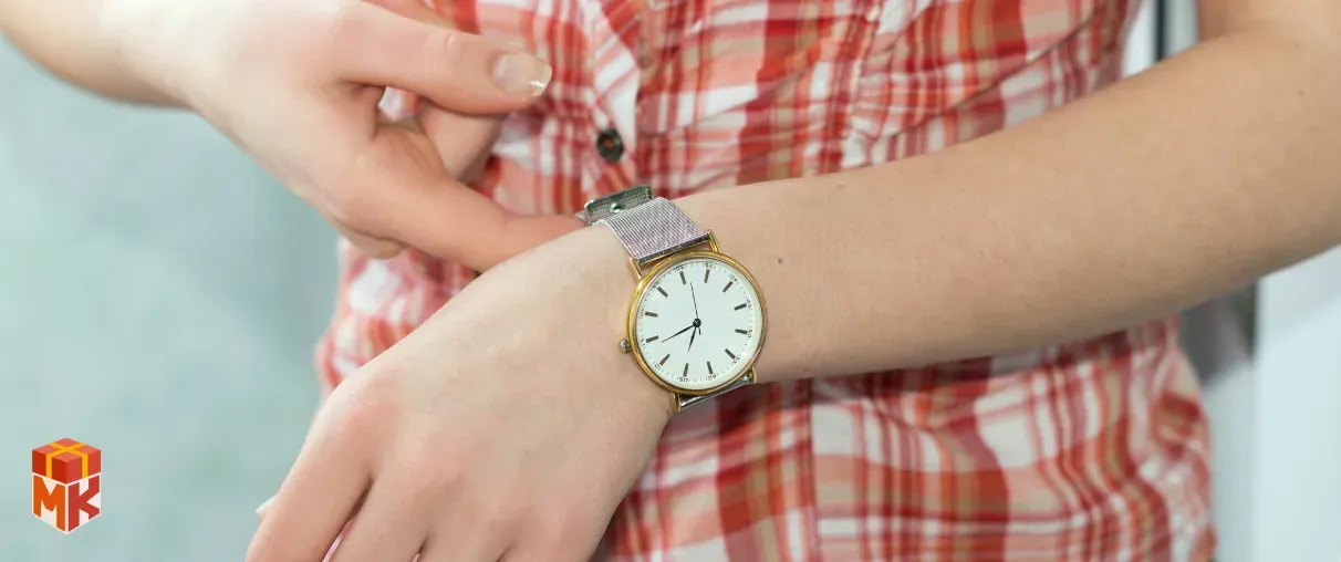 ساعت مچی ظریف و دخترانه