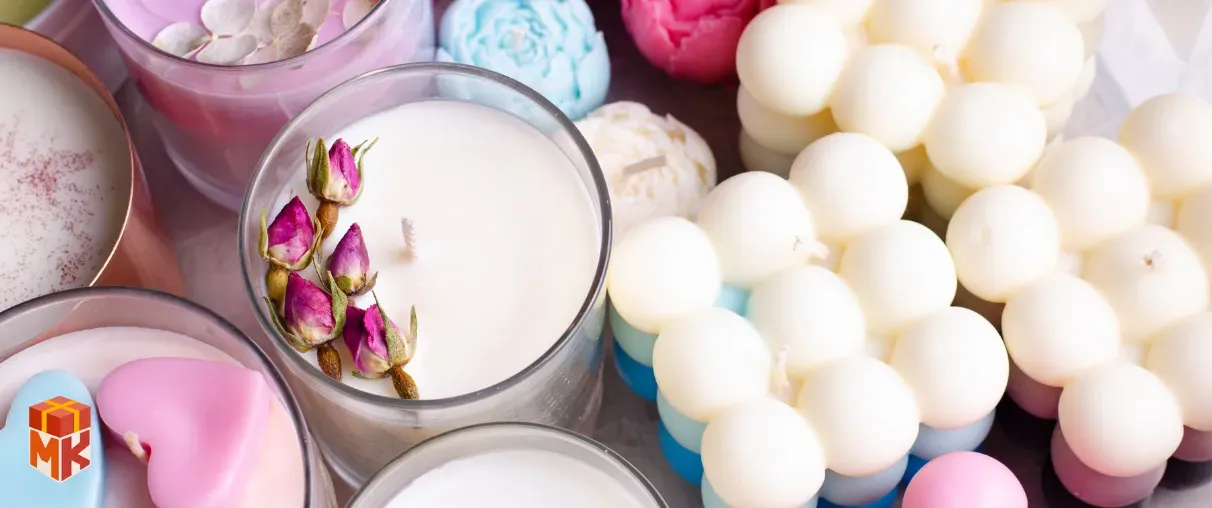 شمع‌های معطر و دکوری