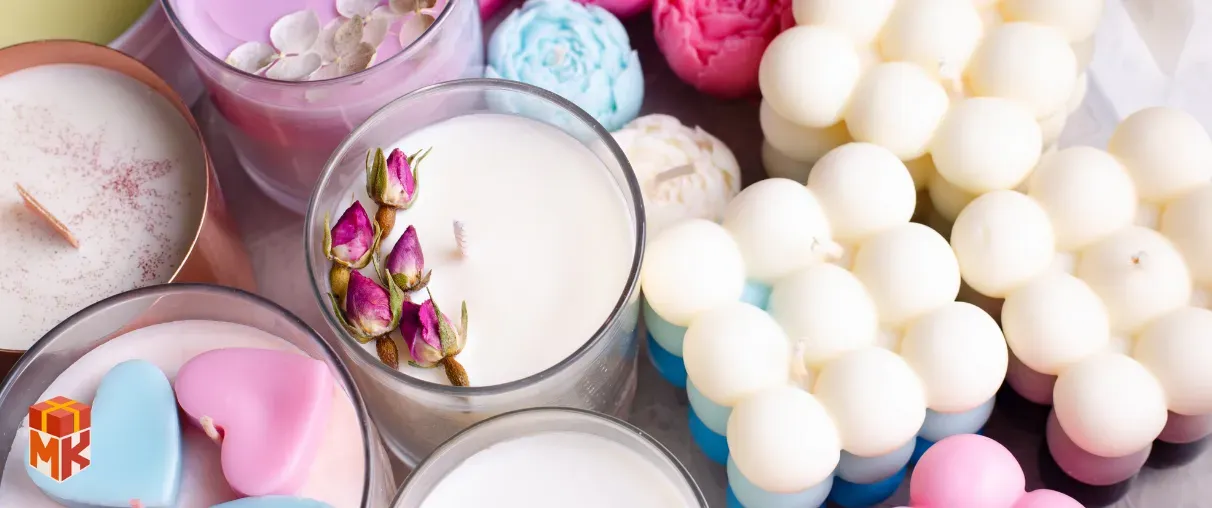 شمع‌های معطر با پیام مخفی