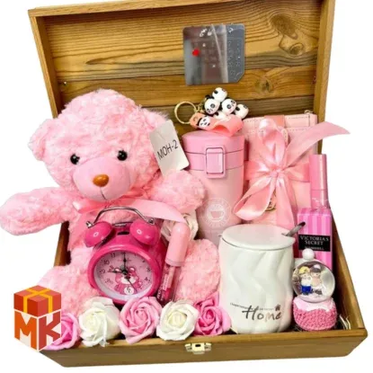 پک هدیه دخترانه مدل pink 8