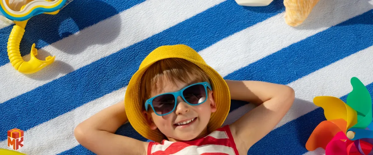 کلاه ورزشی یا کلاه آفتاب‌گیر کودک