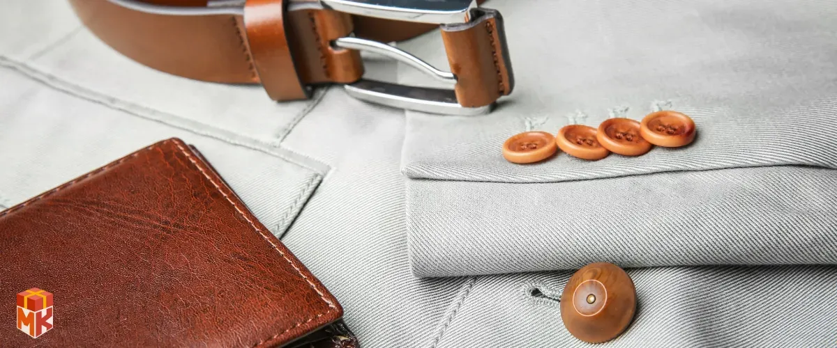 کیف پول و کمربند ست