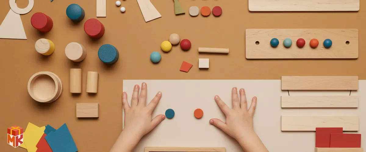 مونته‌سوری مکعب هوش چوبی