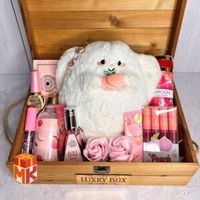 پک هدیه زنانه مدل Wooden pink