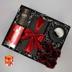 پک هدیه مردانه مدل Red black 2