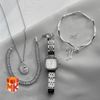 ست هدیه زنانه نقره‌ای مینیمال