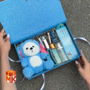 پک هدیه دخترانه فانتزی مدل Blue Stitch