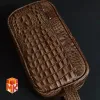 شوزبگ مردانه چرم طبیعی دست‌ دوز