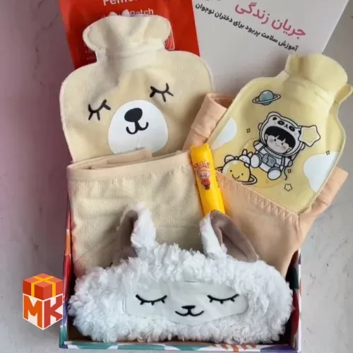 پک هدیه ای پریودی مدل کره ای