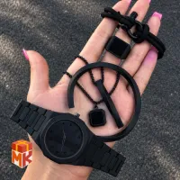 ست کادویی مردانه تمام مشکی مدل Black Phantom محصول مرتبط