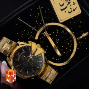 پک هدیه مردانه مدل Gold Diesel