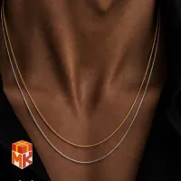 زنجیر استیل مردانه مدل Franco Chain
