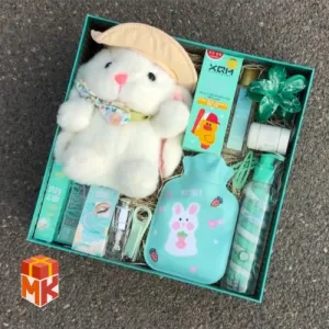 پک هدیه پریودی مدل Mint Rabbit