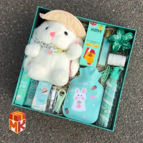 پک هدیه پریودی مدل Mint Rabbit