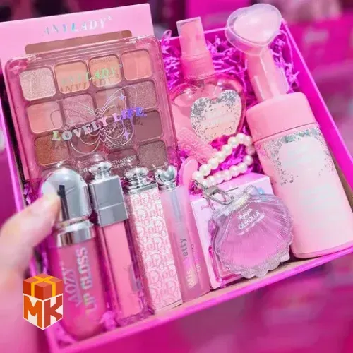 پک هدیه دخترانه مدل Pink Beauty