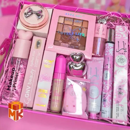 پک هدیه دخترانه مدل Pink Luxe Makeup
