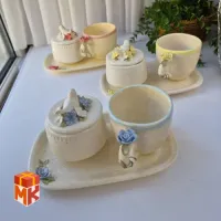ست پذیرایی سرامیکی سه‌ تکه محصول مرتبط