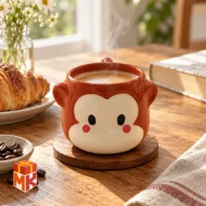 ماگ سرامیکی فانتزی طرح میمون