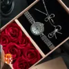 پک هدیه زنانه مدل Silver Bow