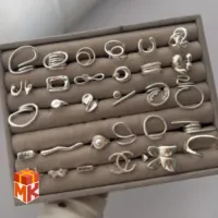 انگشتر نقره‌ای زنانه مدل Silver Aesthetic Chic محصول مرتبط