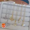 گردنبند استیل زنانه طرح پروانه