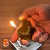 فندک گازی طرح اپل طلایی
