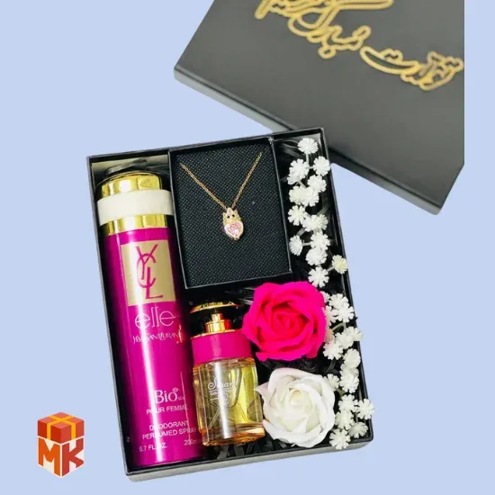 پک هدیه دخترانه مدل black pink 2