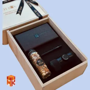پک هدیه سازمانی مدل wooden 1