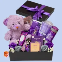 پک هدیه دخترانه مدل purple 5