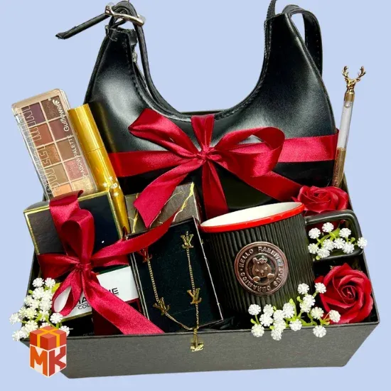 پک هدیه دخترانه مدل red black 7