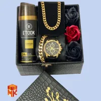پک هدیه مردانه مدل black & gold 5 محصول مرتبط