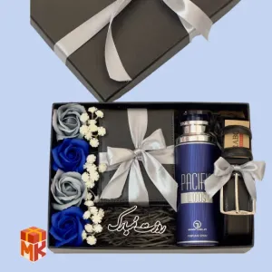 پک هدیه مردانه مدل dark blue