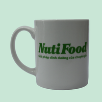 ماگ سفید طرح NutiFood