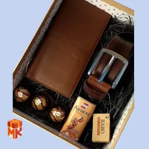 پک هدیه پسرانه مدل leather