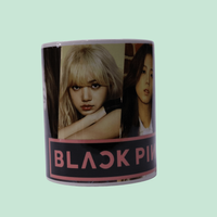 ماگ سفید طرح black pink